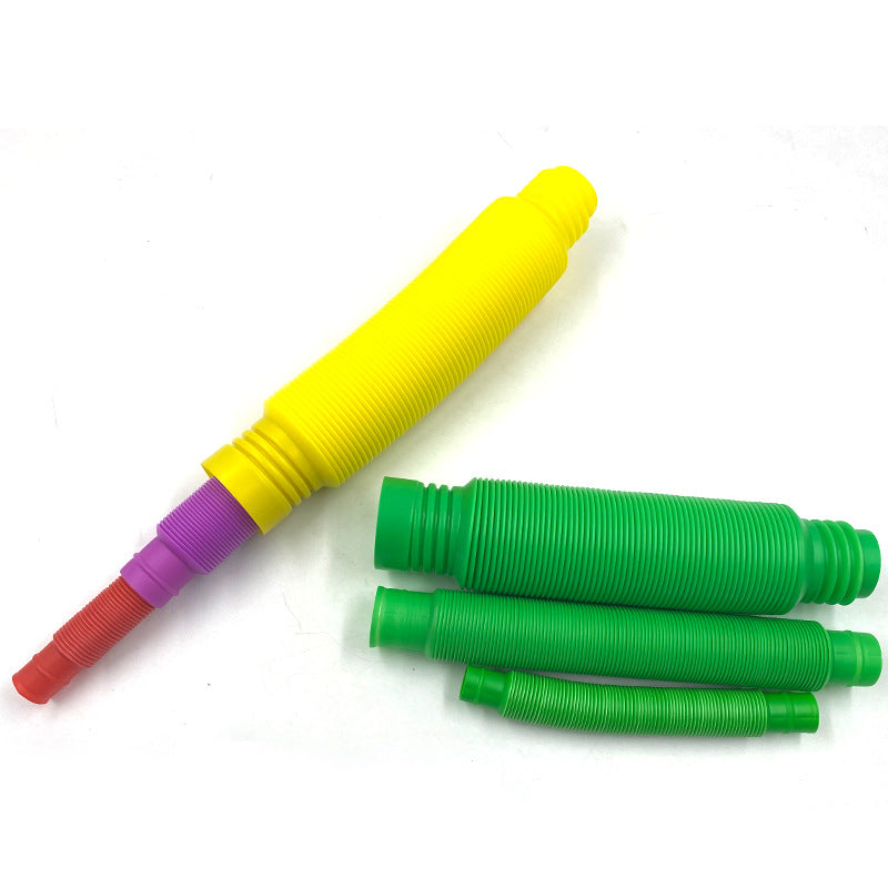 Colourful Plastic Pop Tube Fidget - SensoryFun.com