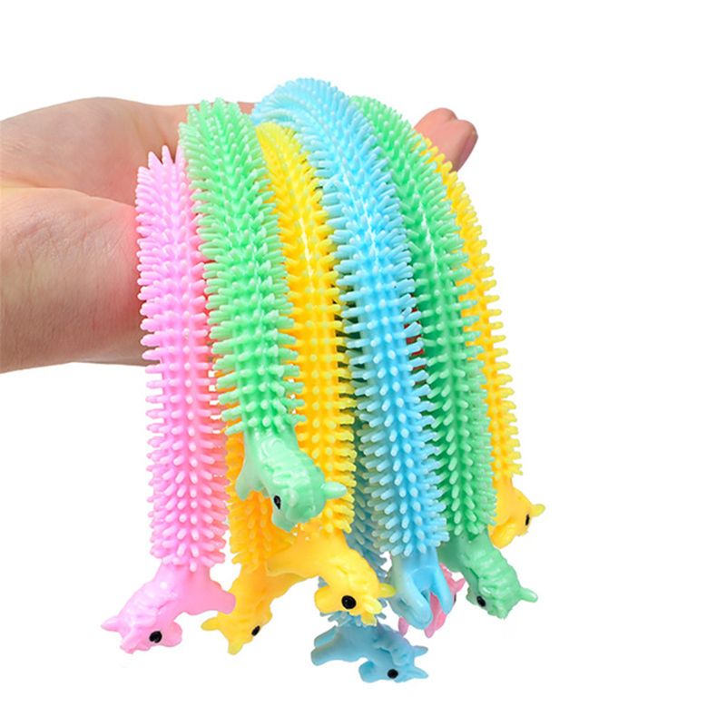 Unicorn or Caterpillar Stretchy Noodle Malala Le Children's Toys - SensoryFun.com