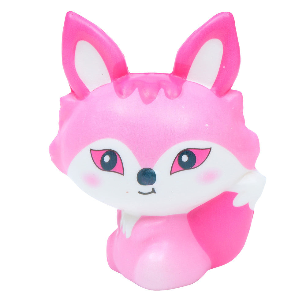 Squishy Cartoon Fox  Slow Rebound Toy - SensoryFun.com