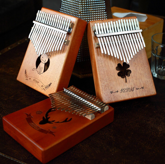 Thumb Piano  Kalimba 17 Sounds - SensoryFun.com