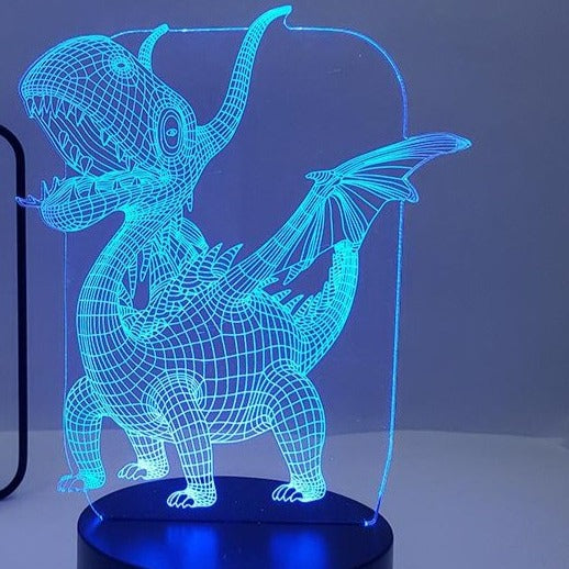 Night Lamp Dinosaur USB - SensoryFun.com