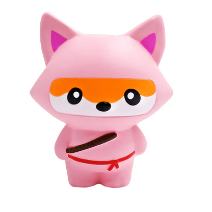 Squishy Ninja fox Panda Squeeze Toy - SensoryFun.com