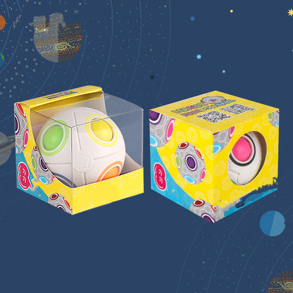 Magic Rainbow Ball Puzzle Small Medium & Large - SensoryFun.com