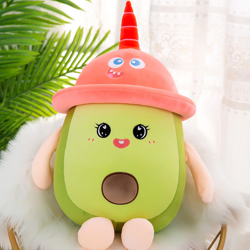 PlushyPillow Avocado Plush Toy - SensoryFun.com