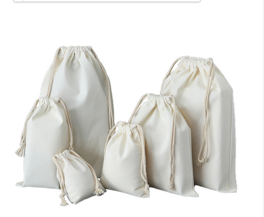 Drawstring Storage Canvas Bag - SensoryFun.com