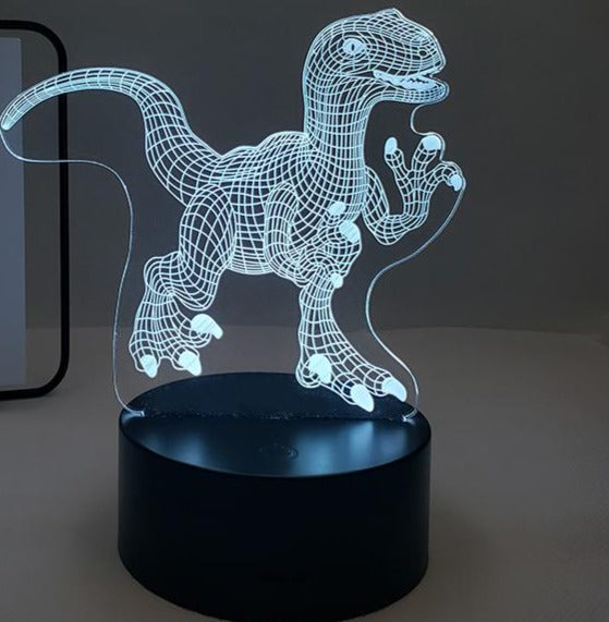 Night Lamp Dinosaur USB - SensoryFun.com