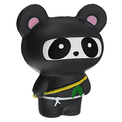 Squishy Ninja fox Panda Squeeze Toy - SensoryFun.com