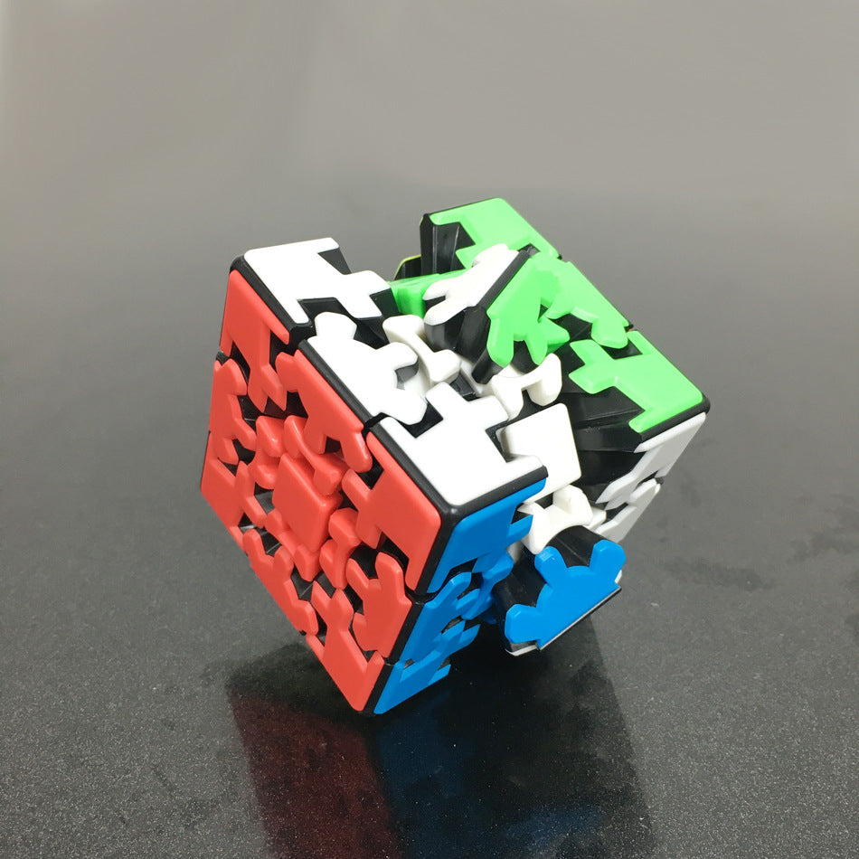 Gear Cube Puzzle - SensoryFun.com