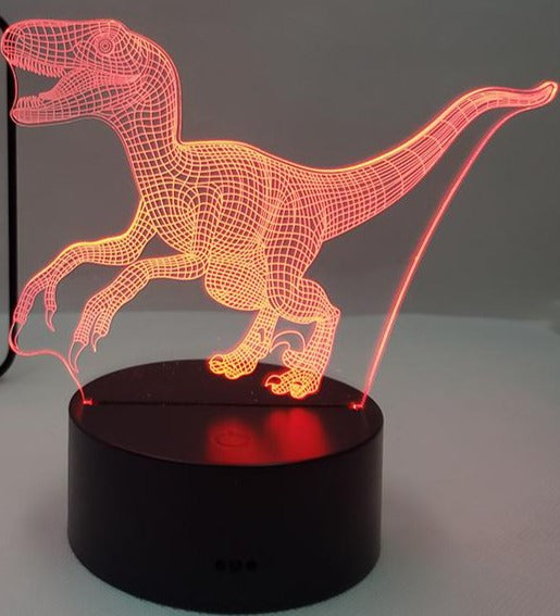 Night Lamp Dinosaur USB - SensoryFun.com