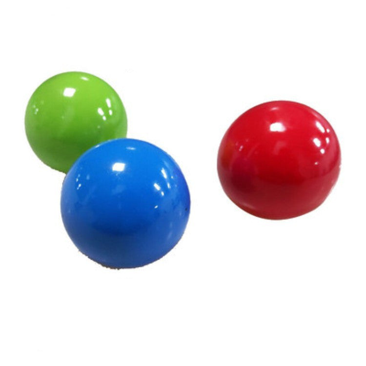 Sticking On The Wall Ball - Stress Balls - SensoryFun.com