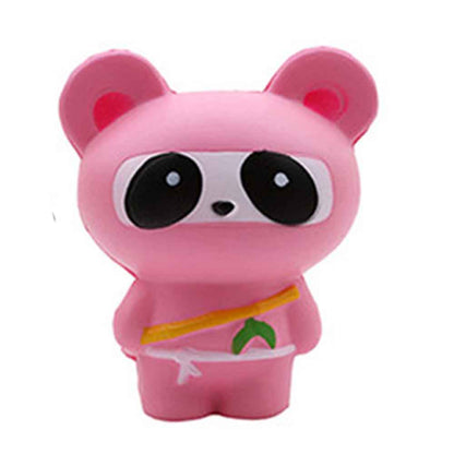 Squishy Ninja fox Panda Squeeze Toy - SensoryFun.com