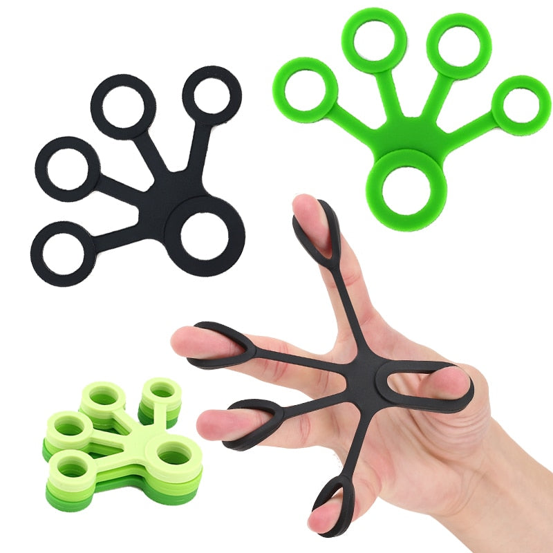 Silicone Finger Exerciser 4pcs - SensoryFun.com