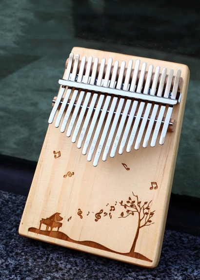 Thumb Piano  Kalimba 17 Sounds - SensoryFun.com