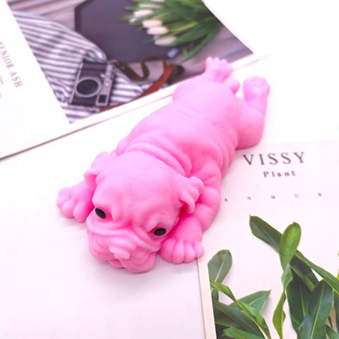 Stretchy Squishy Pug Dog Stress Relief - SensoryFun.com