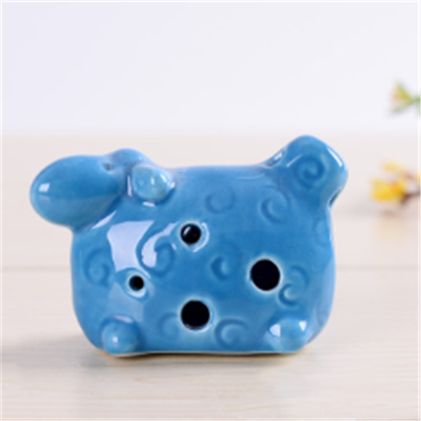 6 Hole Ceramic Ocarina - SensoryFun.com