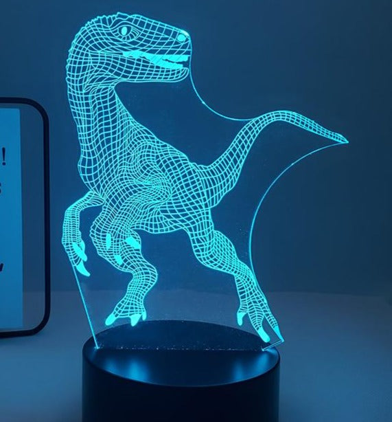 Night Lamp Dinosaur USB - SensoryFun.com