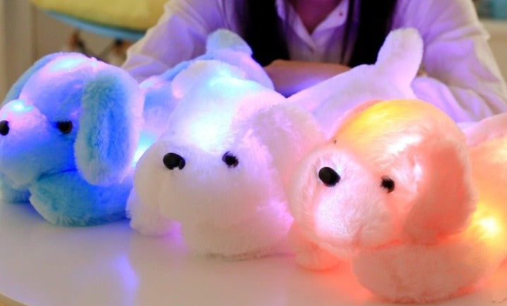 Plush Toy Dog Creative Light Pet - SensoryFun.com