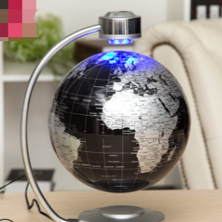 8 Inch Magnetic Levitation Floating World  Globe - SensoryFun.com