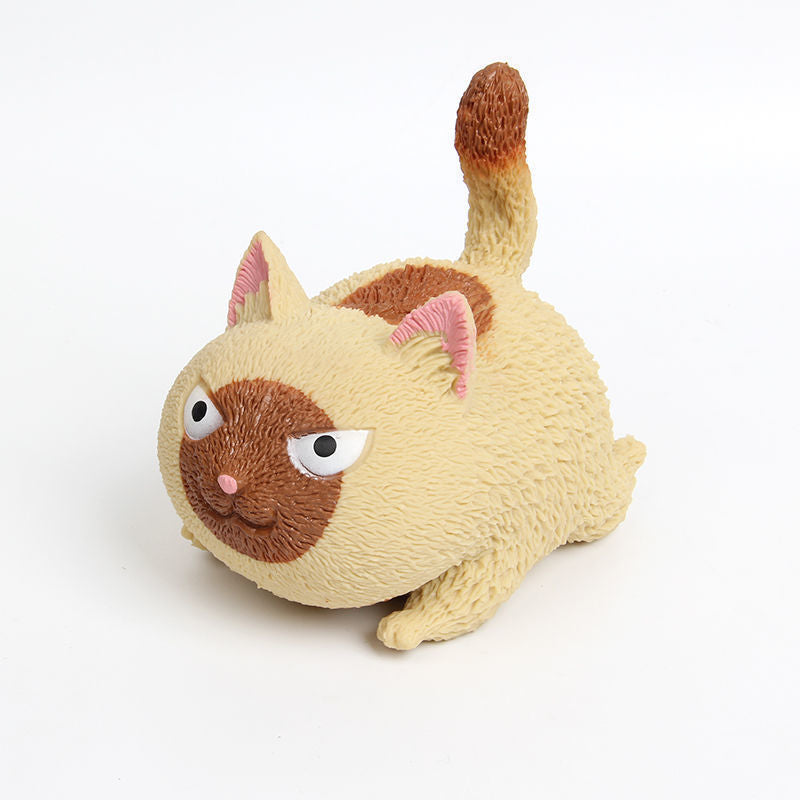 Squishy Cute Daze Cat Toy - SensoryFun.com