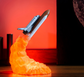 3D Print Rocket Space Shuttle Lamp Night Lamp - SensoryFun.com