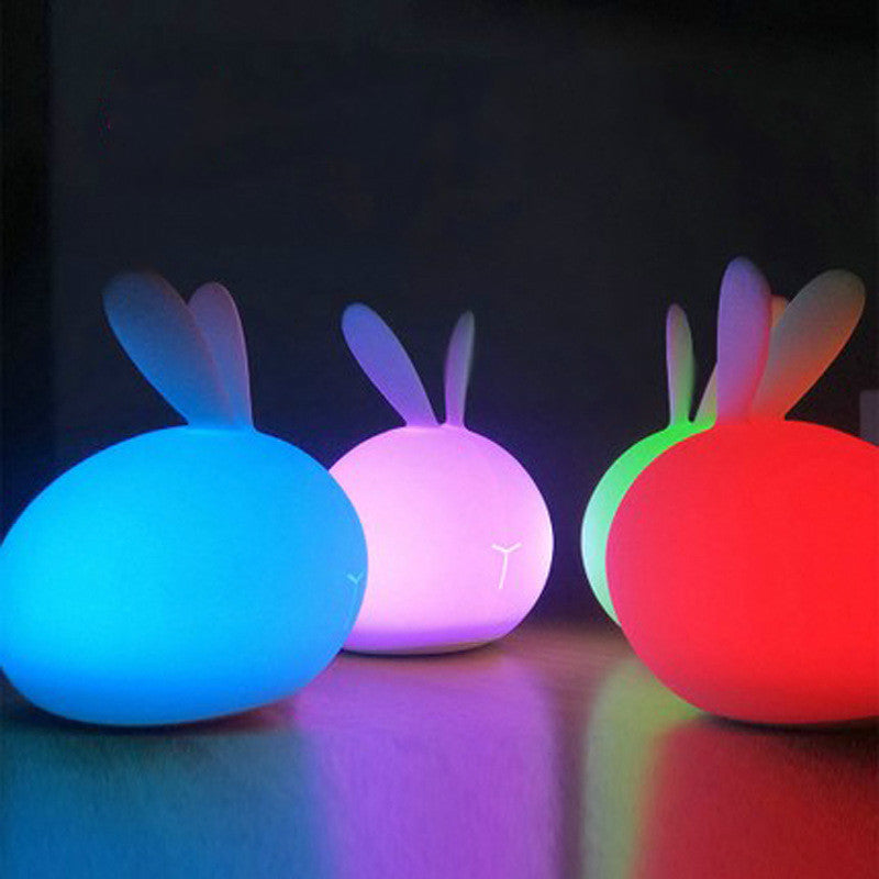 Lamp Rabbit Charging Light Soft Silicon Lamp - SensoryFun.com