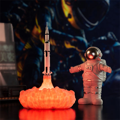 3D Print Rocket Space Shuttle Lamp Night Lamp - SensoryFun.com