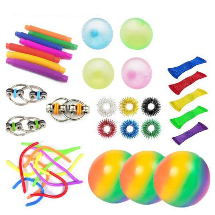 Fidget Toy 14, 15, 17 Set Luminous Ball Chain