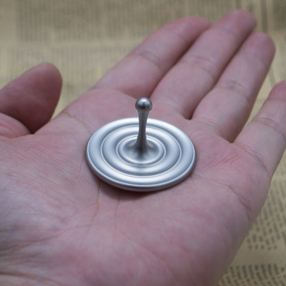 Water Drop  Stainless Steel Desk Top Fidget Spinner - SensoryFun.com