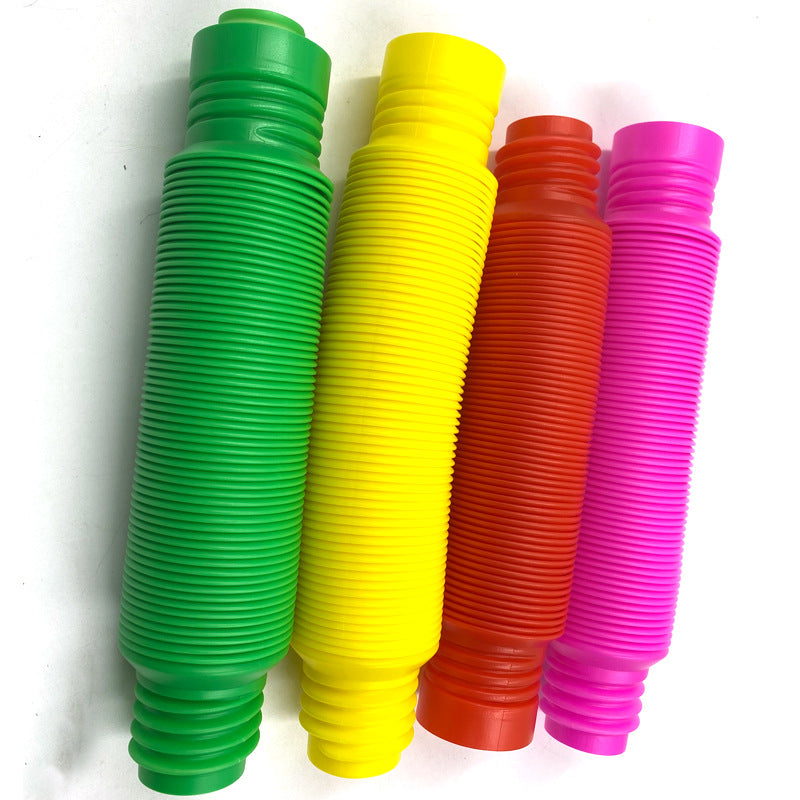 Colourful Plastic Pop Tube Fidget - SensoryFun.com