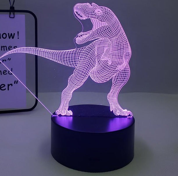 Night Lamp Dinosaur USB - SensoryFun.com