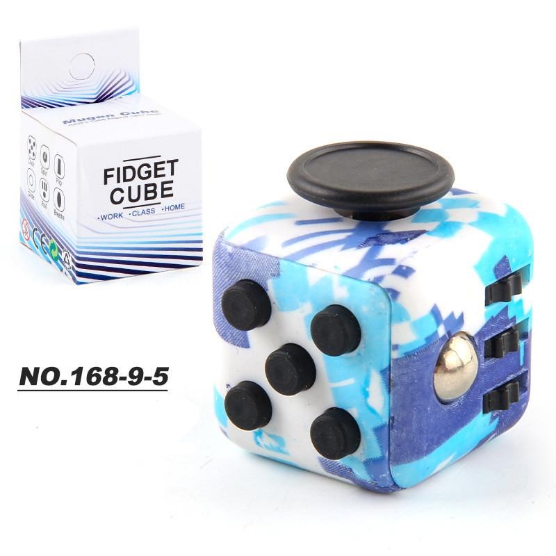 6 Way Fidget Fidget 6-sided Fidget Cube – SensoryFun.com