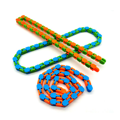 Wacky Track Chain Fidget Anti Stress Puzzle Toy - SensoryFun.com