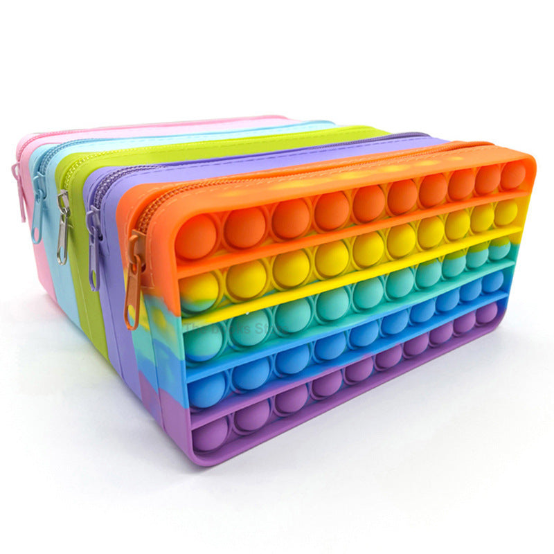 Pop It Fidget  Pencil Case Stationery