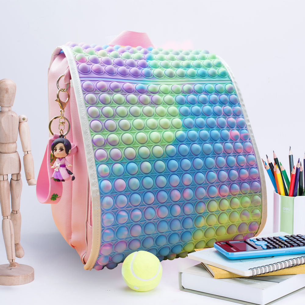 Bubble Pop School Backpack - Swirl