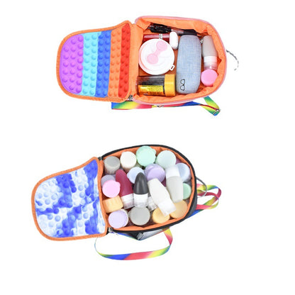 Fashion Pop-It Bag  Bubble Fidget Backpack