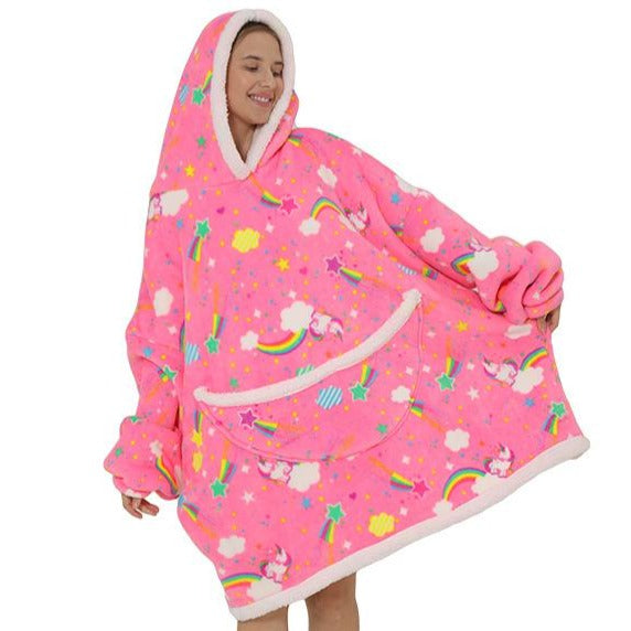 Blanket Sherpa Hoodie - SensoryFun.com