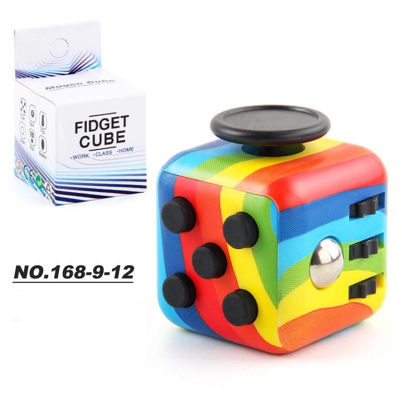 6 Way Fidget Fidget 6-sided Fidget Cube – SensoryFun.com