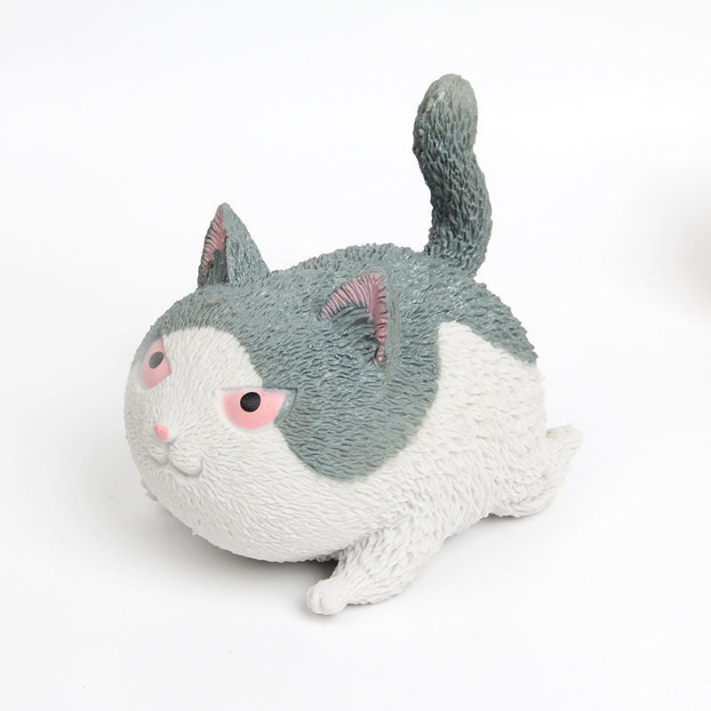 Squishy Cute Daze Cat Toy - SensoryFun.com