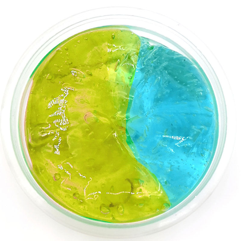Crystal Gradient Transparent Slime - SensoryFun.com