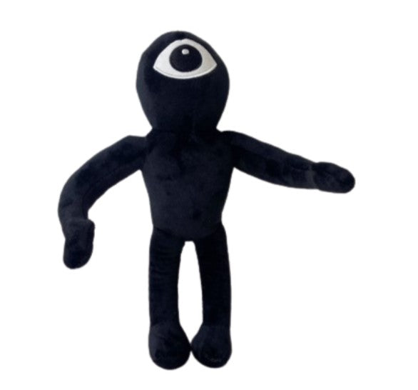 TwCare Rainbow Friends Black Plush Toy, Soft Stuffed Animal